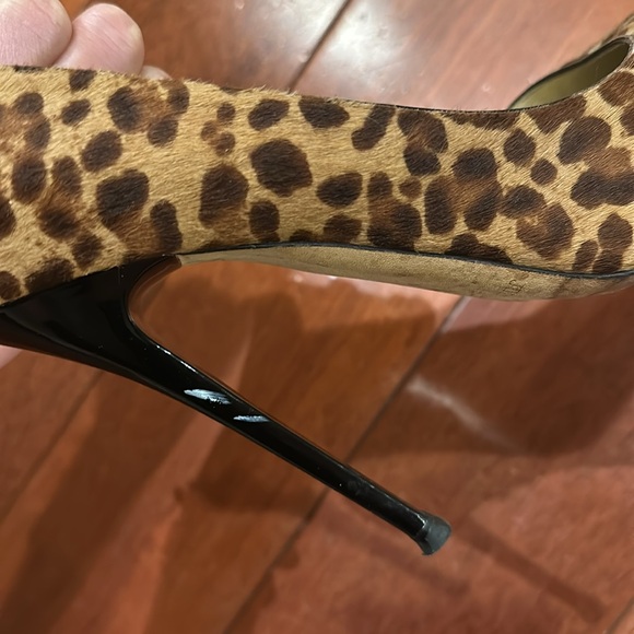 Jimmy Choo size 39 anouk leopard and camel with patent leather toe - Picture 16 of 16